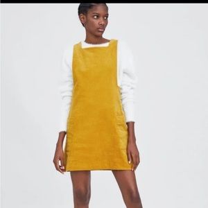 Zara corduroy dress BRAND NEW